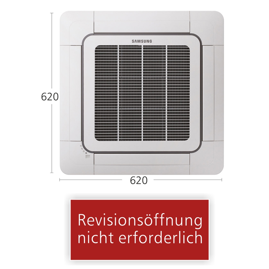 Typ Mini-Kassette 620×620 AJN 016 NDEHA/EU | R410A
