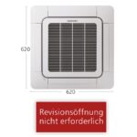 Typ Mini-Kassette 620×620 AJN 052 NDEHA/EU | R410A
