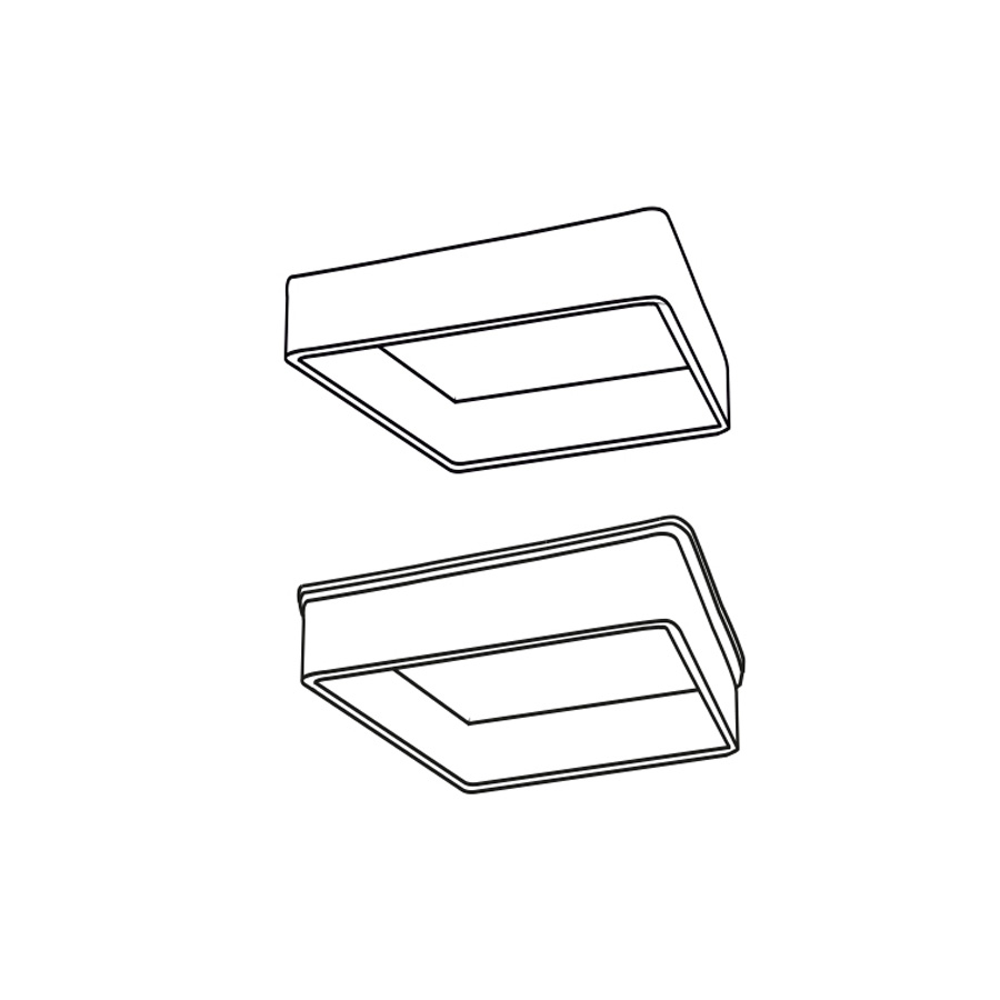 Splitsystem Wind-Free™ Mini-Kassette 620×620 AC 026 | R32 | NASA
