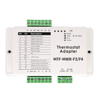 MTF-MWR-F3F4 Thermostat Adapter