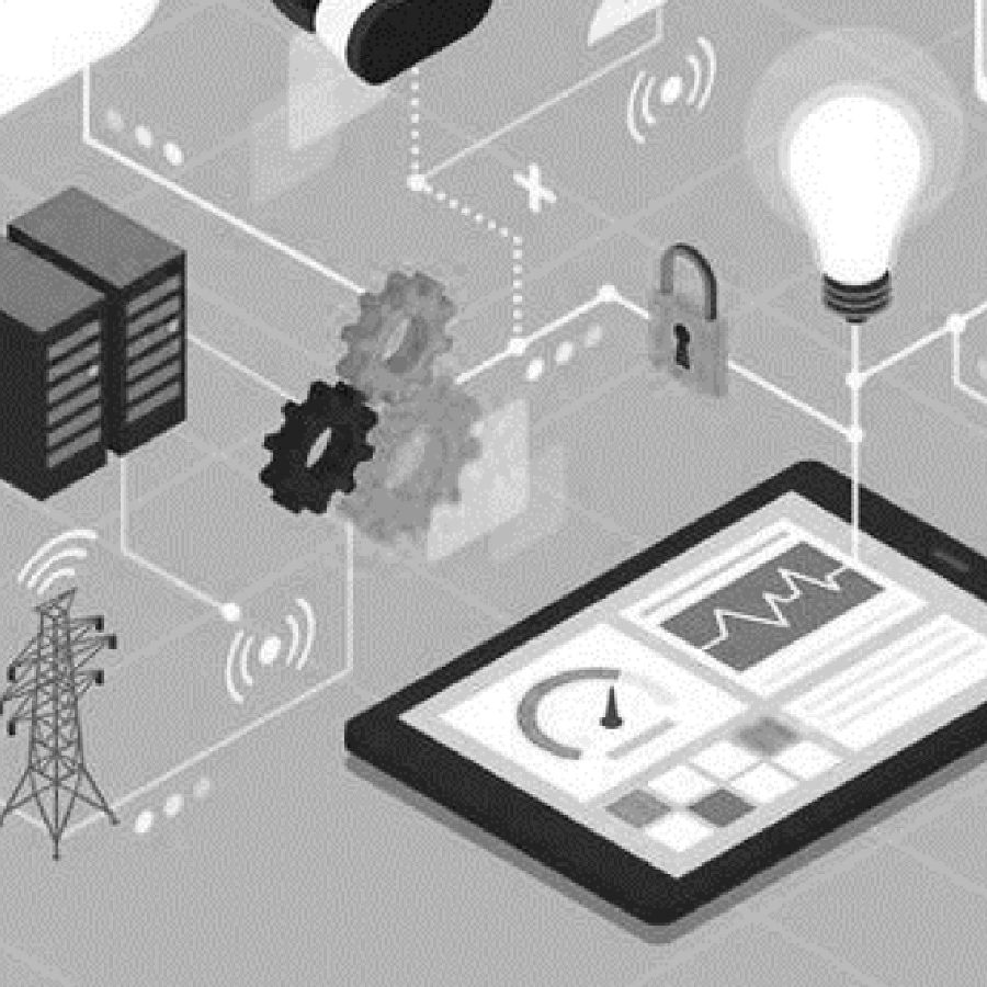b.IoT smarte Gebäudevisualisierung