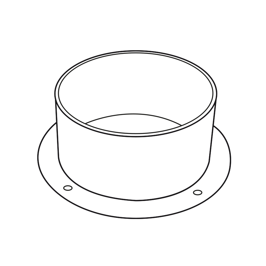Frischluftadapter für Deckenkassetten